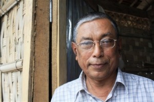 Kyaw Hla Aung, de vooraanstaande Rohingya advocaat en activist.