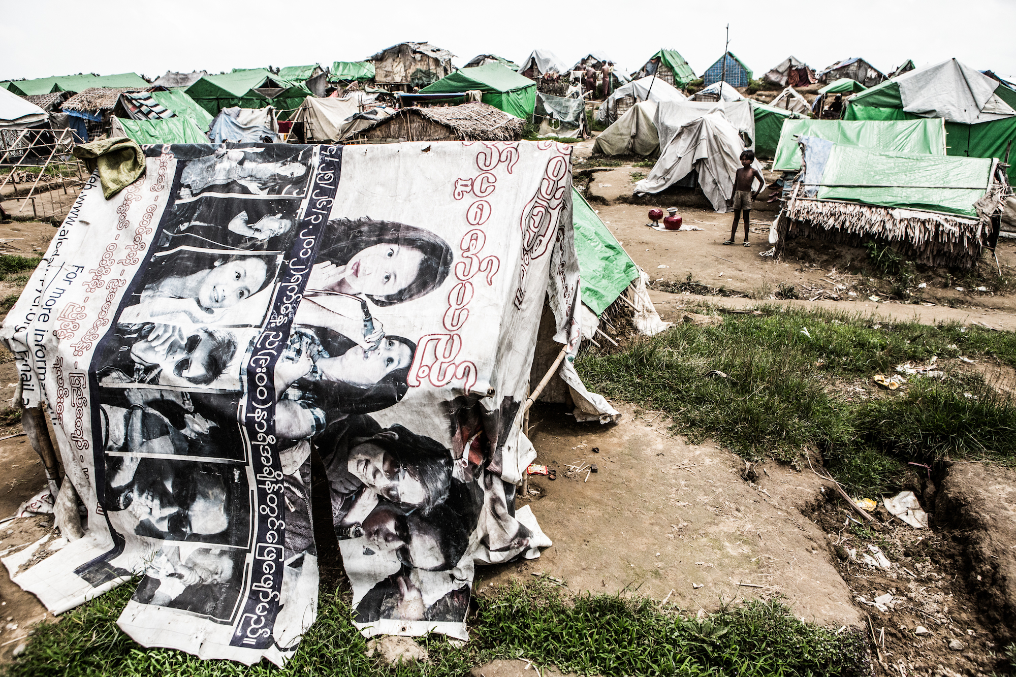 De situatie in de Rohingya-kampen rond Sittwe zijn "uiterst betreurenswaardig".