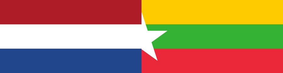 the Netherlands Dutch Myanmar flag