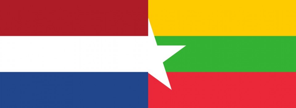 the Netherlands Dutch Myanmar flag