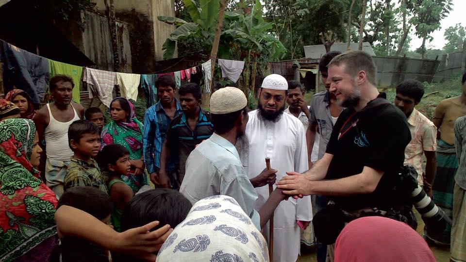 Bezoek aan Rohingya; in beeld Jeroen Hendriks.